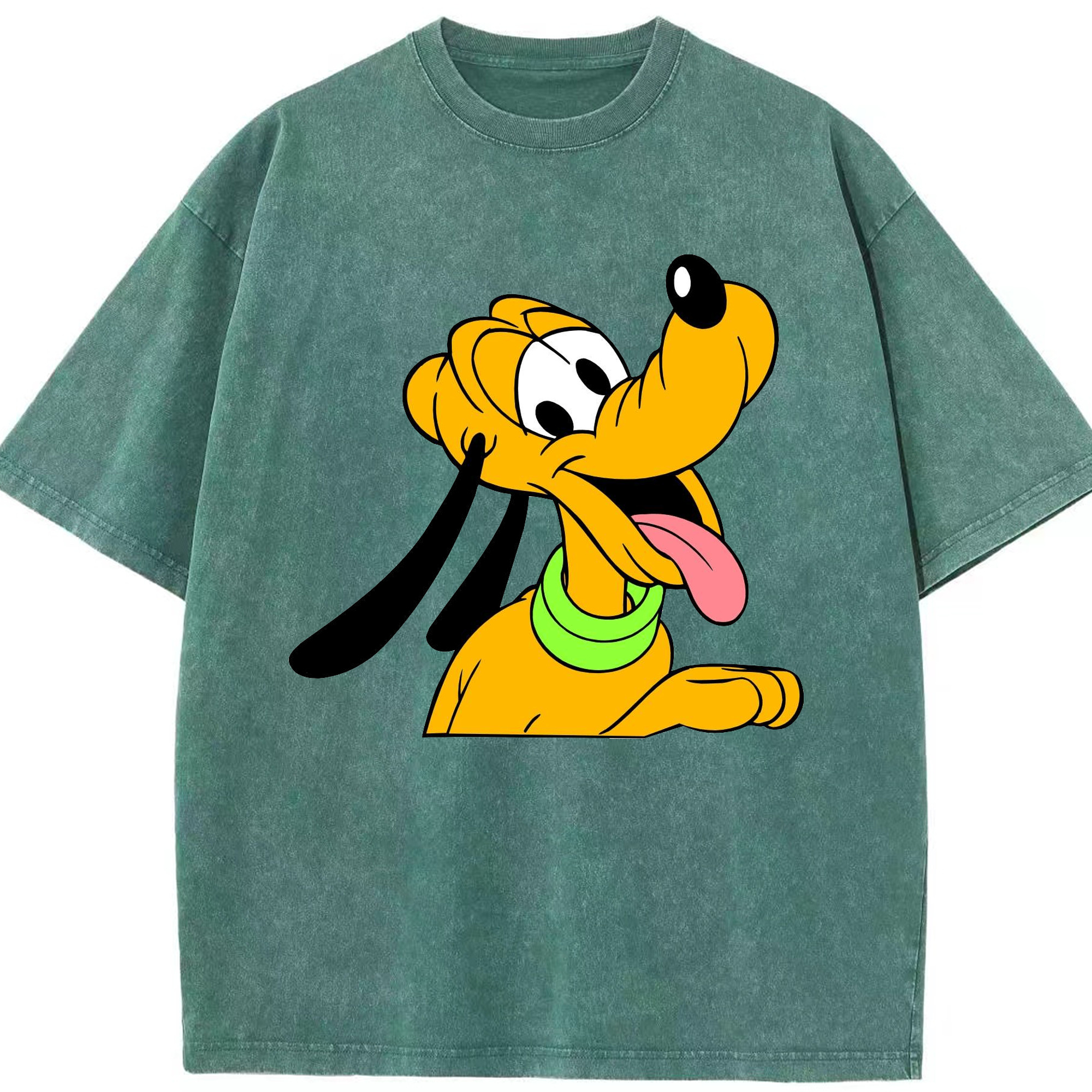 （画像用） ミッキーマウス Mickey Mouse 綿100% ヴィンテージ風 半袖Tシャツ（フロントプリント）